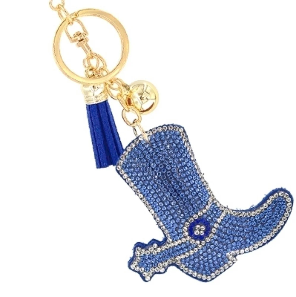 Cowgirl Boot Keychain - Picture 1 of 1